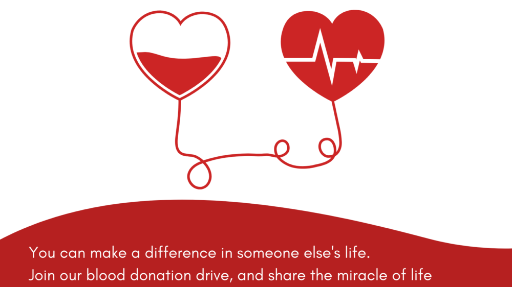 Blood donors are life-savers.