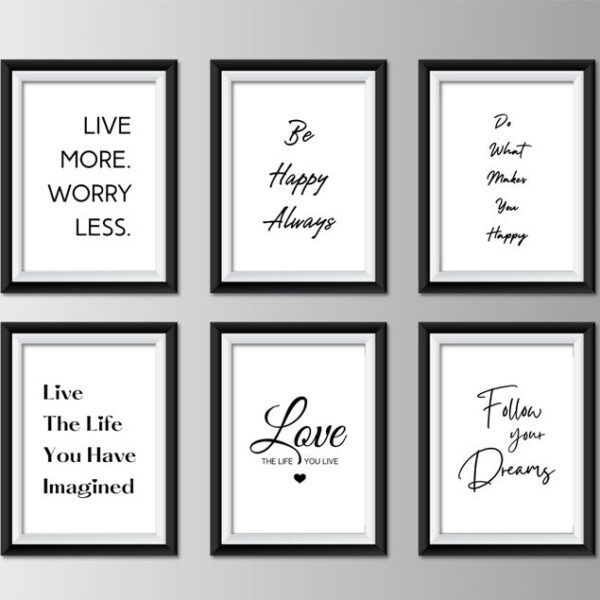 Motivational Quote Wall Décor 3