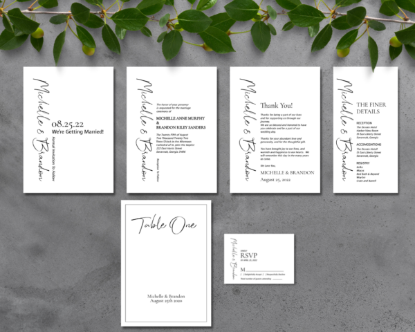 Wedding Invitation Suite 2 - Image 3