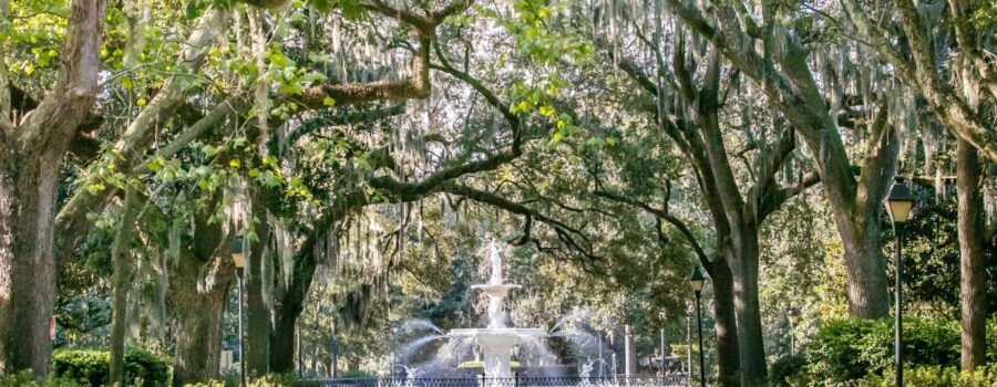 Visiting Savannah, Georgia